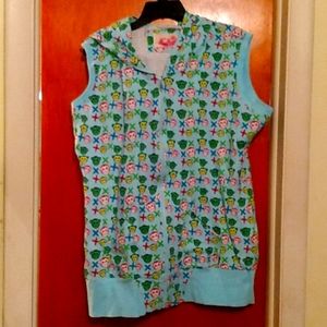 Monkey Graphic Zip Up